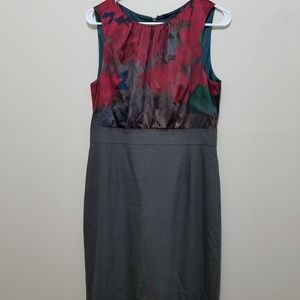 Elie Tahari Career Sheath Dress Silk/ Wool Blend